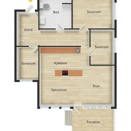 Modern & Spacious Apartment! In 斯塔万格