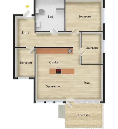Modern & Spacious Apartment! In ستافانجر